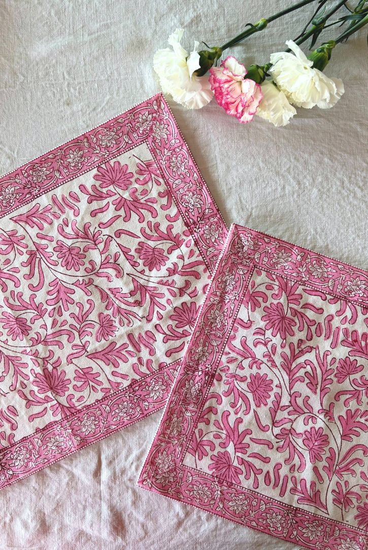 sets de tables matisse rose dimanche paris