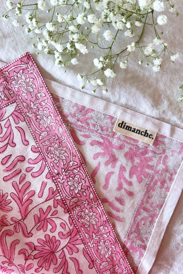 linge de table Matisse dimanche vaisselle paris