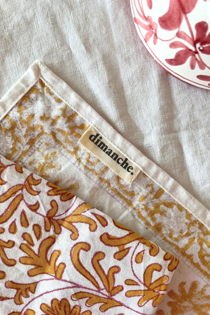 Duo de sets de table Ocres