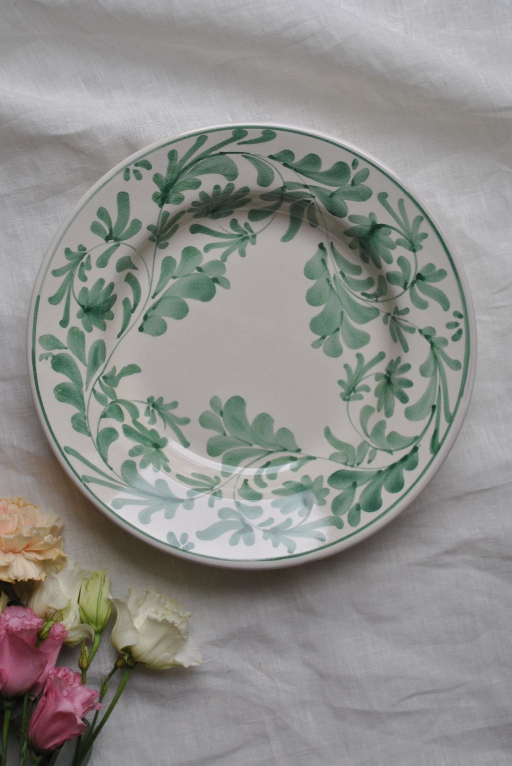 assiette creuse matisse verte dimanche vaisselle