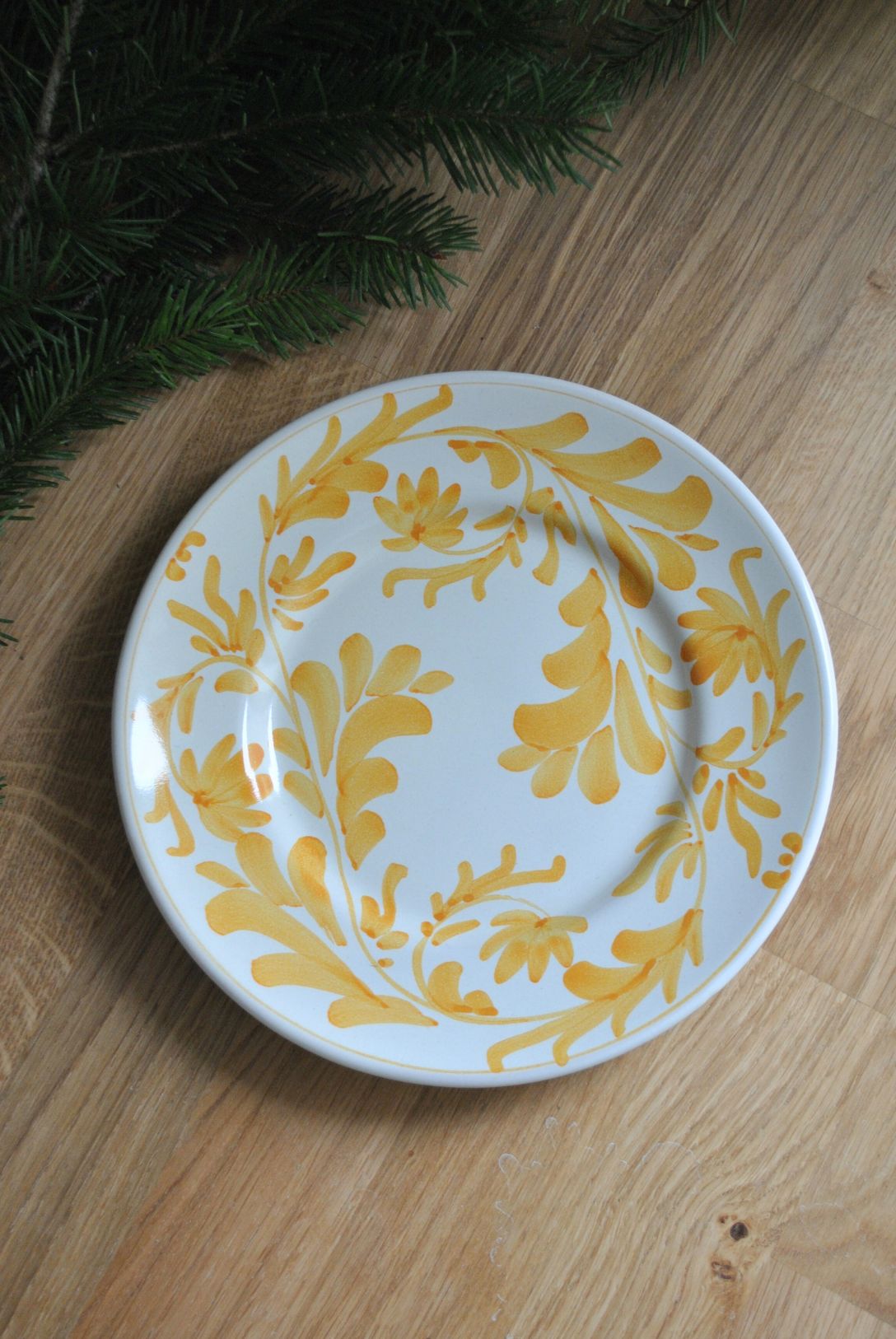 Petite assiette Matisse Ocre