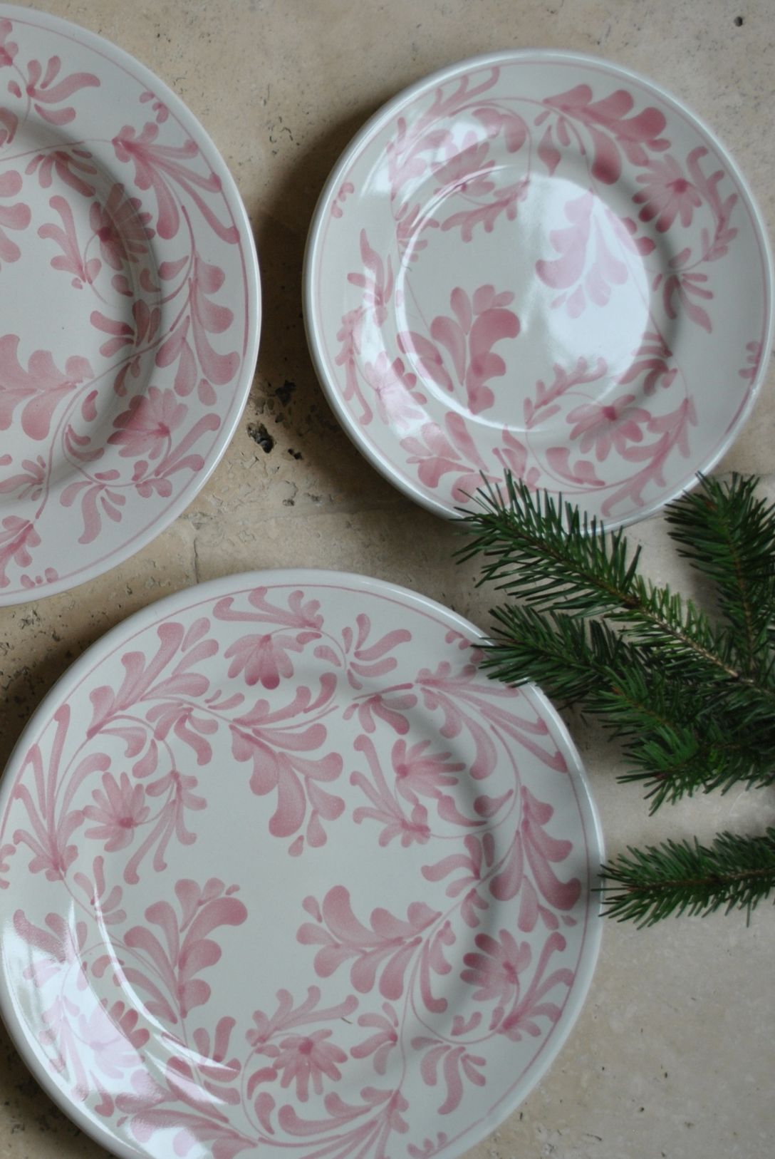 collection matisse rose dimanche vaisselle