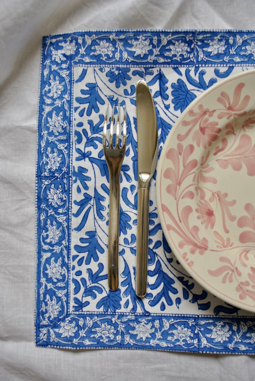 assiette matisse rose dimanche vaisselle