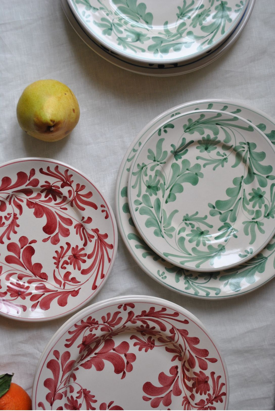 assiettes matisse dimanche vaisselle