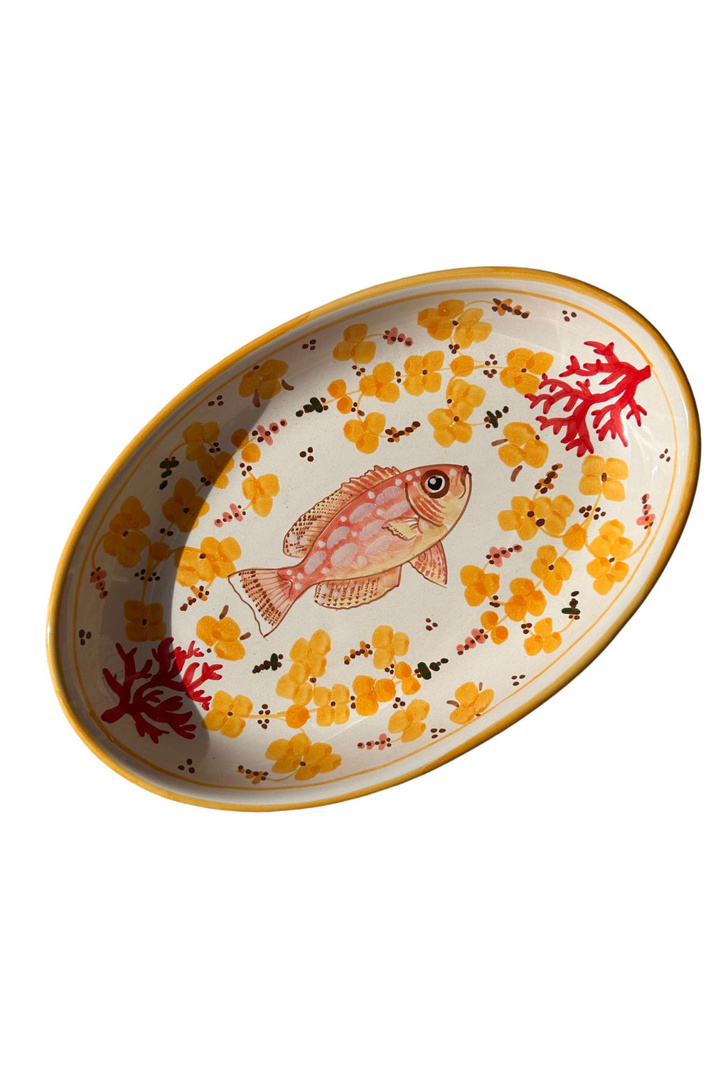 Toucan oval plate