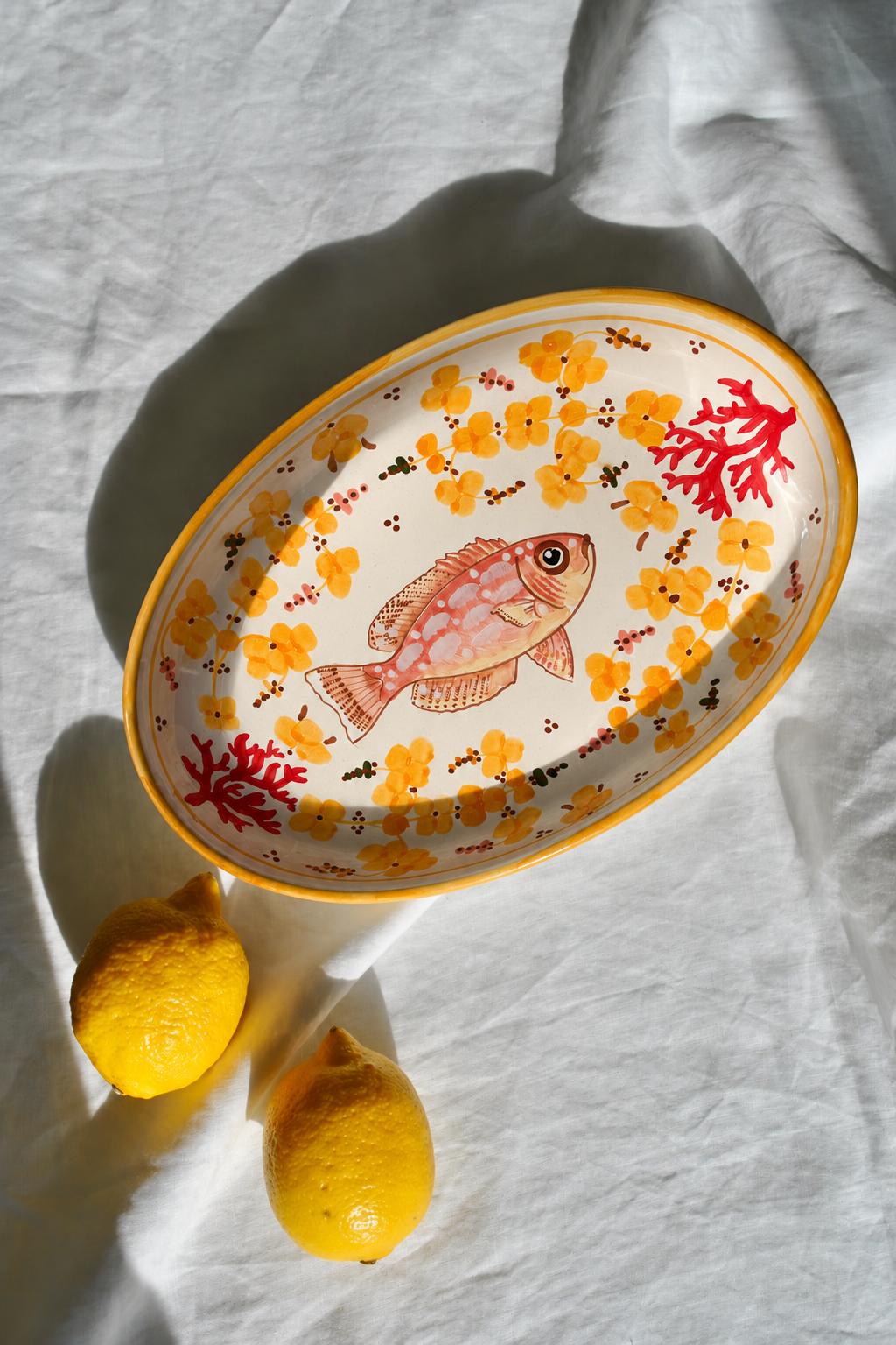 Plat ovale Corail