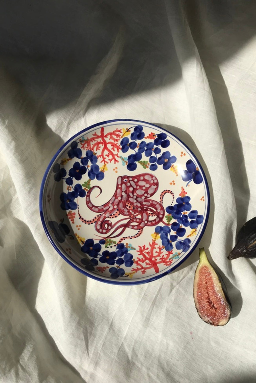 assiette poulpe dimanche vaisselle