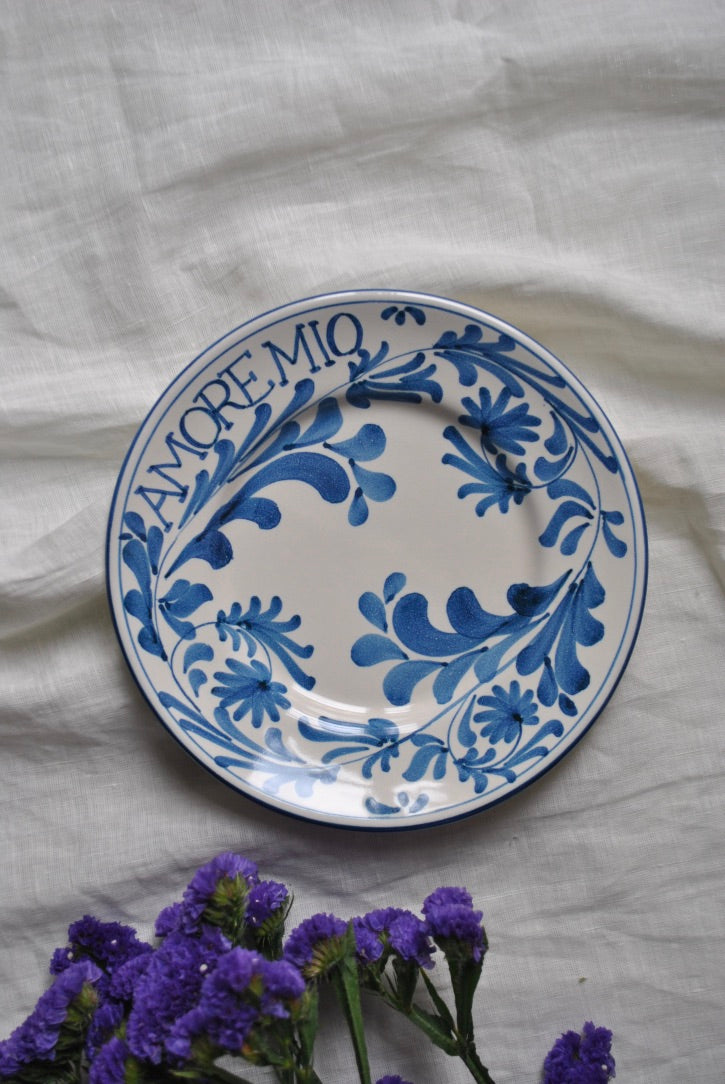 petite assiette amore mio dimanche vaisselle céramique