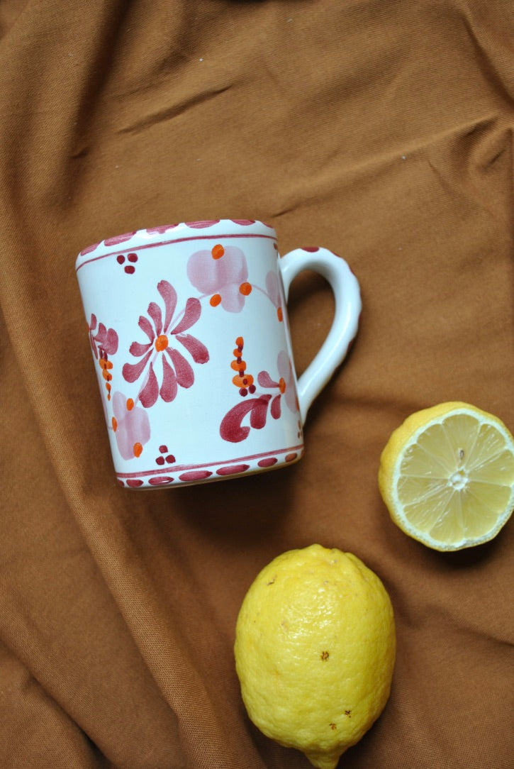 mug rose rouge dimanche vaisselle